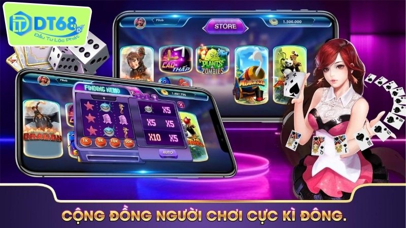 DT68 đánh bài online - Thế giới giải trí ngay tại nhà 4 Các trò chơi DT68 đánh bài online được yêu thích nhất